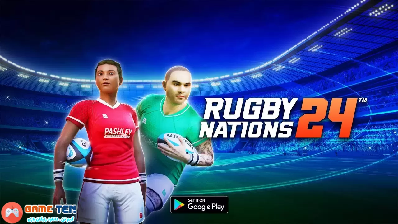 دانلود مود بازی Rugby Nations 24 برای اندروید